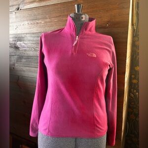 North Face half zip fleece top